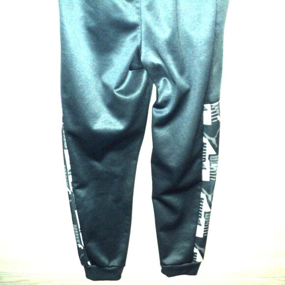 Puma Sweatpants Boy's Size Large (14-16) Blue Track Joggers Activewear Pants - Picture 6 of 8